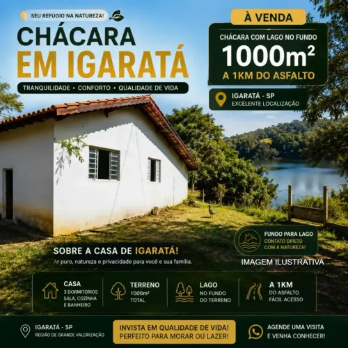 Seu refúgio perfeito em Igaratá espera por você!