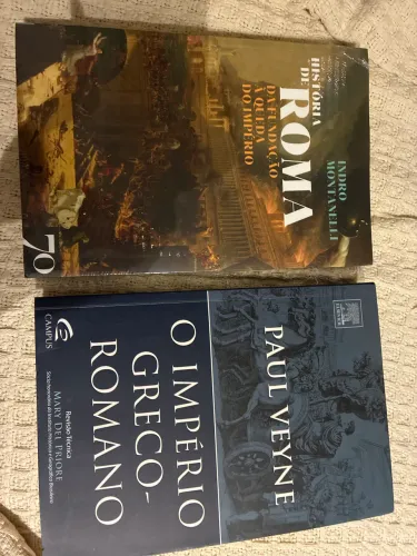 Combo livros sobre Roma (esgotados)