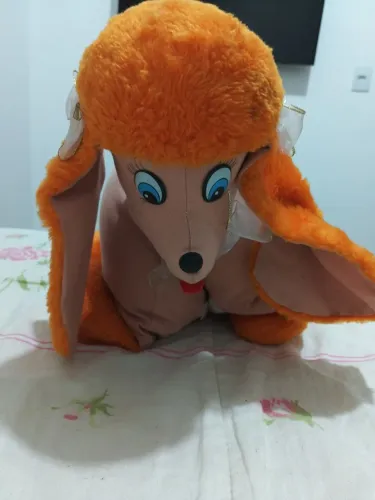 Cachorro artesanal grande dobrável