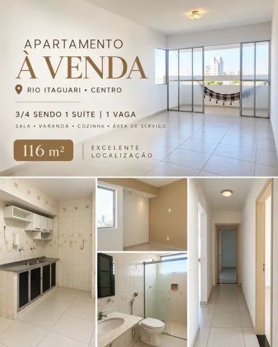 Apartamento no Rio Itaguari 
