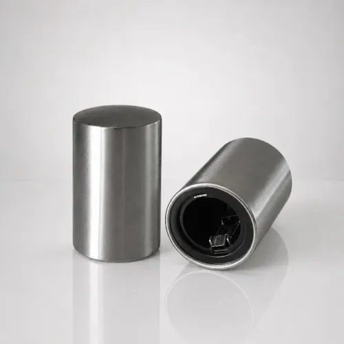 Kit 2 Abridores de Garrafa de Pressão Liso Aço Inox