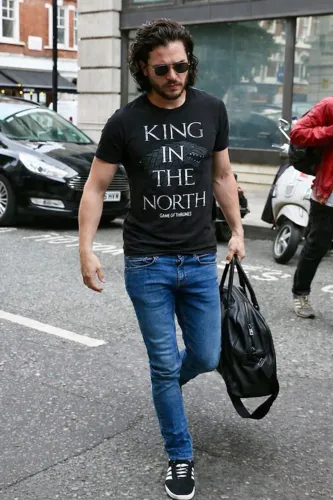 Camisa King in the North - Game of Thrones - Oficial e Importada - P - Raridade!