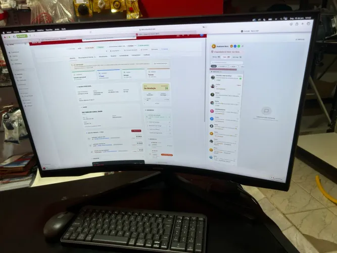 Monitor 32? polegadas 165 Ghz curvo Samsung odyssey G5