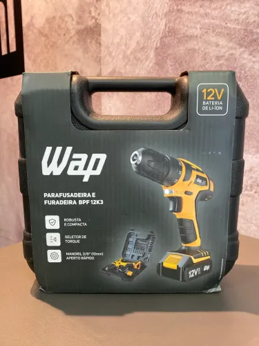 parafusadeira e furadeira Wap BPF 12K3, uma ferramenta de 12V