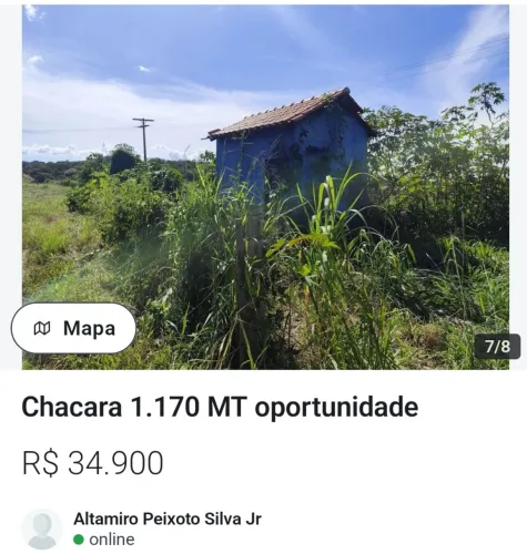 Chácara Oportunidade em Cesariana