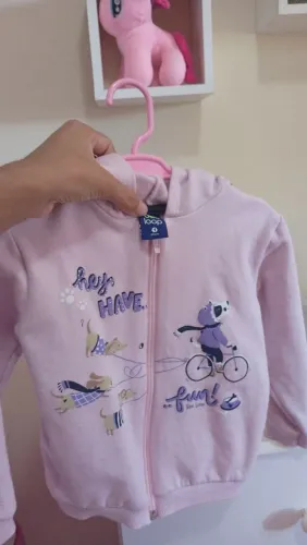 Moletom Infantil Menina Bee Loop - 12- 18 Meses