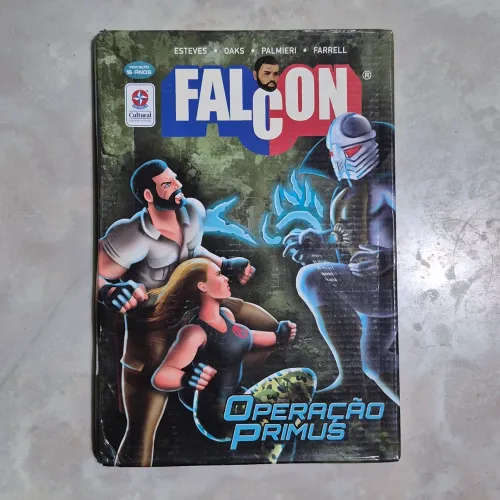 HQ FALCON ESTRELA COLORIDO CAPA DURA LACRADO NA CAIXA ORIGINAL LIMITADo OPERAÇÃO PRIMOs