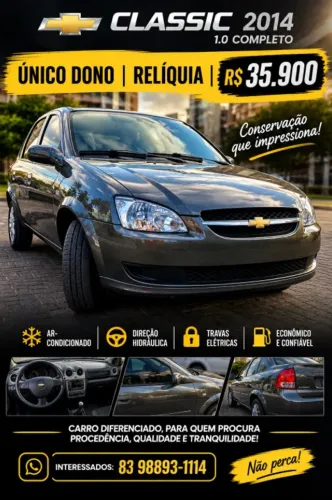 Chevrolet Classic Life/ls 1.0 VHC Flexp. 4P 2014