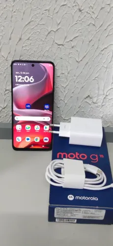 CELULAR MOTO G15 8 DE RAM 256 DE MEMÓRIA TODO ORIGINAL COM NFC NOTA FISCAL