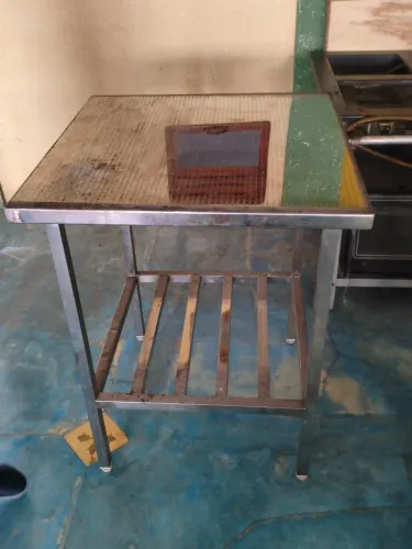 mesa inox 70x70cm