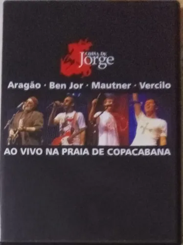 DVD Musical Coisa de Jorge - Aragão - Ben Jor - Mautner - Vercilo