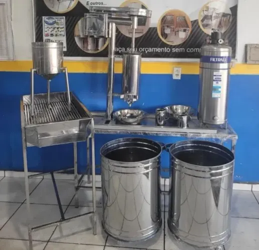 Despolpadeira kit inox de açaí 