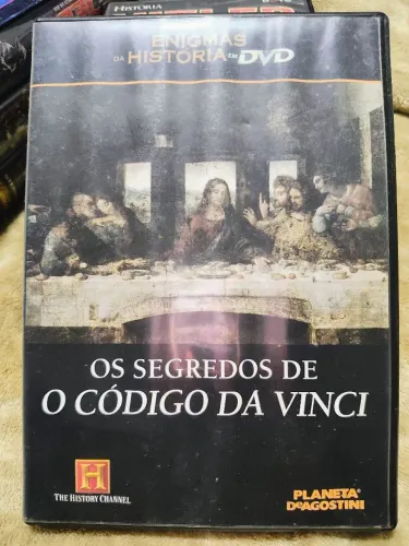 dvd enigmas da historia os segredos de o codigo da vinci