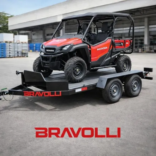 Reboque / Carretinha ) BRAVOLLI ' Transporte de Quadriciclo e UTV