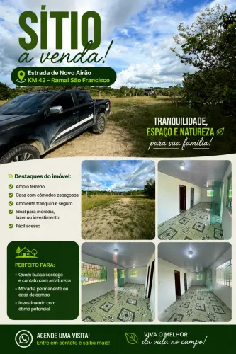 ? SÍTIO À VENDA - Oportunidade para quem busca qualidade de vida! ?