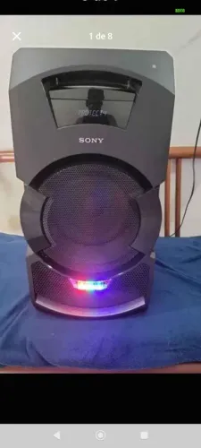 Saund bar da Sony com NFC Bluetooth Dvdd fm entrada para pen drive CD karaoke c/pontuaçao