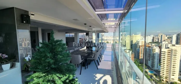 Cobertura Condomínio Rossi 350m² 4 quartos 3 suítes 6 vagas.