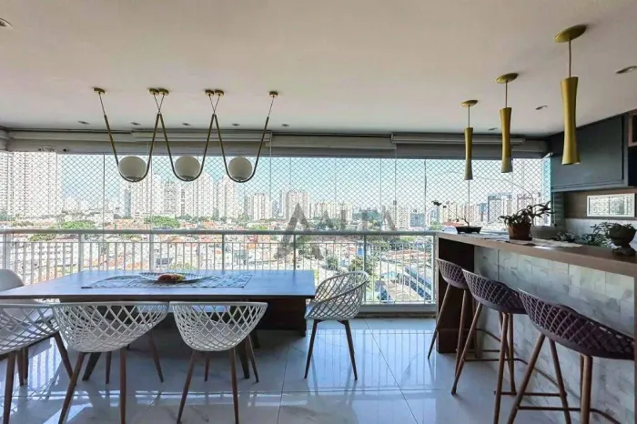 ** Grand Moóca - I M P E R D Í V E L - Maravilhoso apartamento c/ ampla varanda gourmet c/