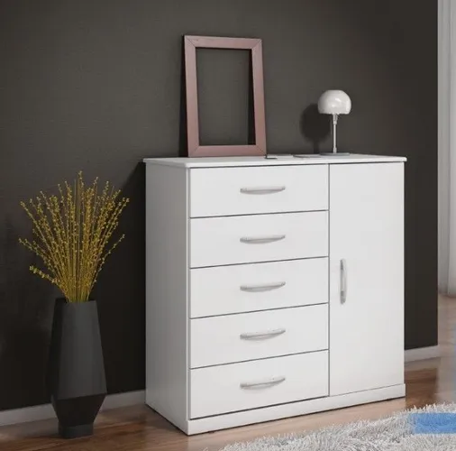 Quarto cômoda com sapateira