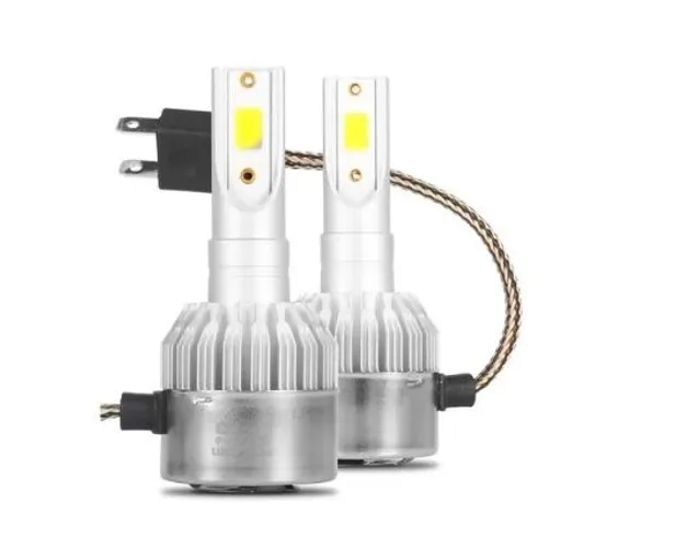 Farol Led Carro H7 Efeito Xenon 36w Fiat Palio Gol Farol alto
