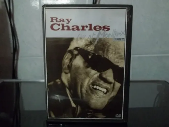 DVD Ray Charles-Live At Montreux 1997-DVD Raro e fora de Catálogo