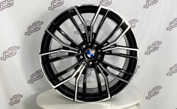 Rodas Bmw G20 Preto Diamantado 5x112 - 20x8 e 20x9