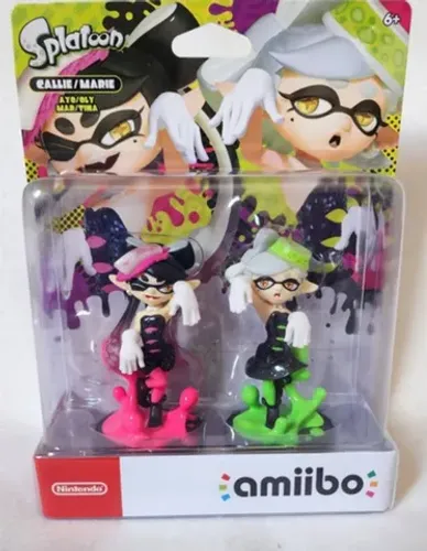 NINTENDO AMIIBO SÉRIE SPLATOON CALLIE E MARIE
