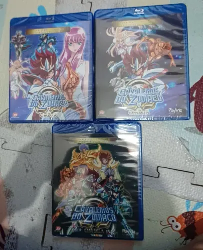 Os Cavaleiros do Zodíaco omega Blu-Ray - Ep 1 ao 39