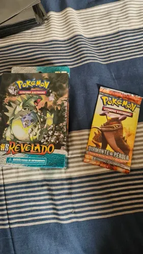 POKEMON RARIDADE ANTIGO DECK HS REVELADO TYRANITAR + BOOSTER DIAMANTE E PÉROLA