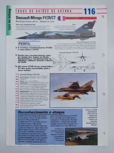 Folders de aviões de caça e bombardeiros Mirage, Curtiss, Convair, Defiant, Buccaneer, etc