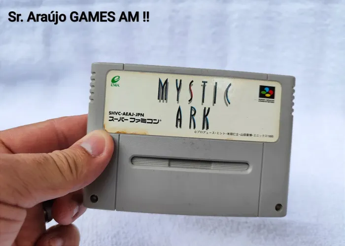 Mystic ARK Original [SFC] e OUTROS de Super Nintendo !!