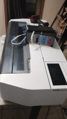 Instalação bulkink T3170 Epson DTF sublimação corante pigmentada 