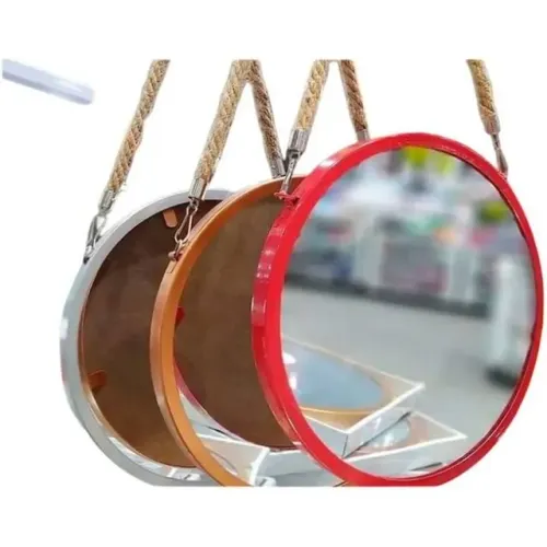 Espelho oval para decoração com 25 com de diâmetro