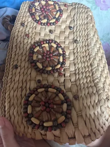 Bolsa de palha linda !!