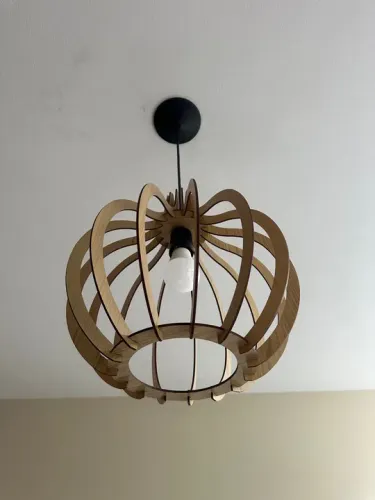 Lustre Moderno Merengue Ilumi