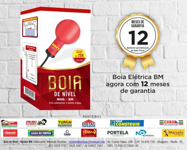 Boia Eletrica de nível 