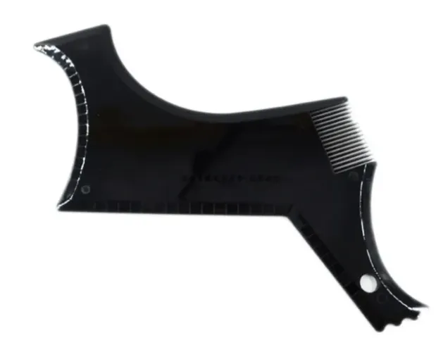 Modelo de molde para barba masculina 