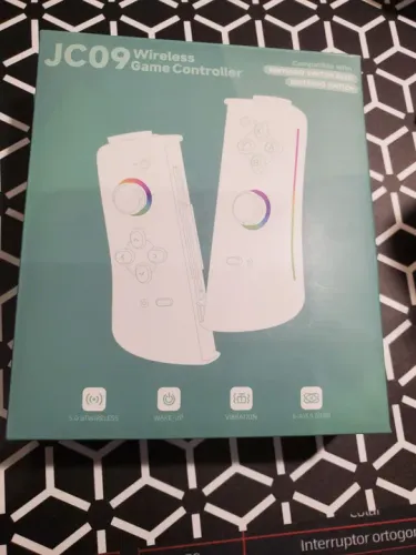 Joycon Nintendo switch controle sem fio Led Rgb colorido funcao Home