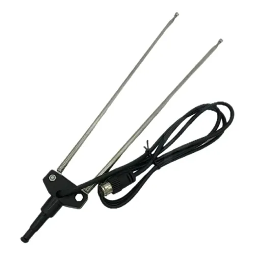 Antena Interna Tv Televisão Vhf Uhf Cabo Coaxial 1m - Novo