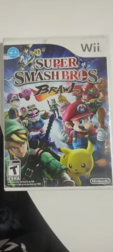 Super Smash Bros Wii Original, funcionando perfeito!