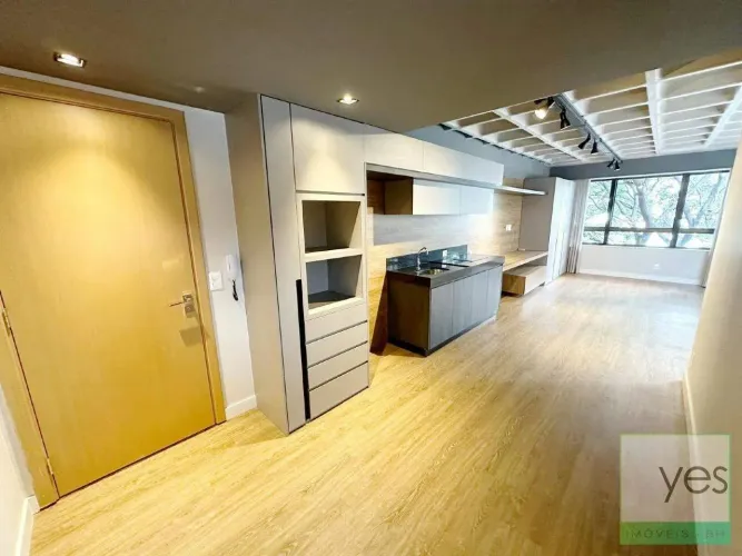 Apartamento para aluguel, 1 quarto, 1 suíte, Lourdes - Belo Horizonte/MG