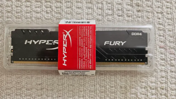 Memória HyperX Fury 4GB 2666MHz DDR4 CL16 Lacrada com NF e Garantia
