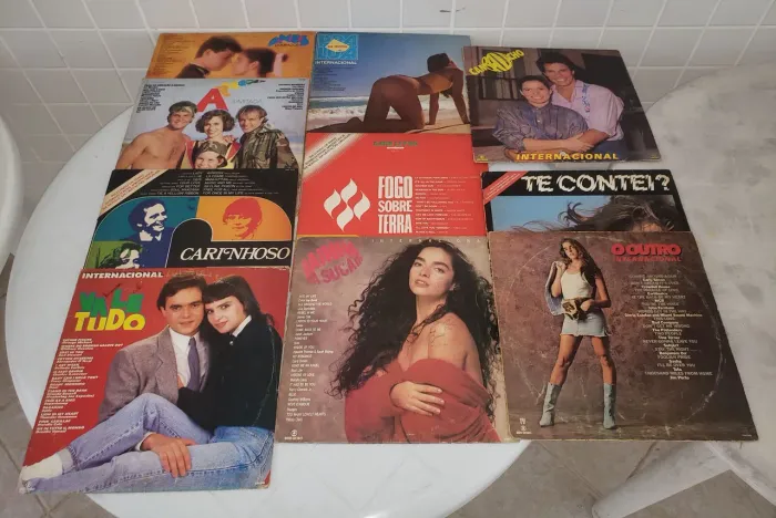 Discos de Vinil - Temas de novelas e mini séries da TV 