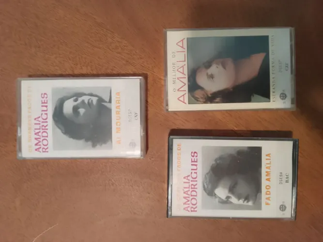 Cassetes da Amália Rodrigues