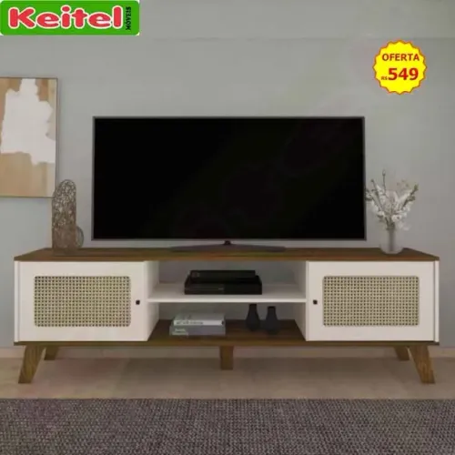 Rack p/ Tv Charlotte Pinho Off White