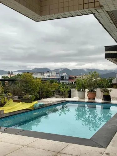 Recreio dos Bandeirantes | Cobertura Linear  389m² | 4 Suítes + Piscina + 3 Vagas