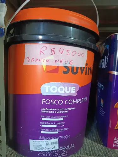 Tinta Suvinil Branco Neve 20 litros Premium 