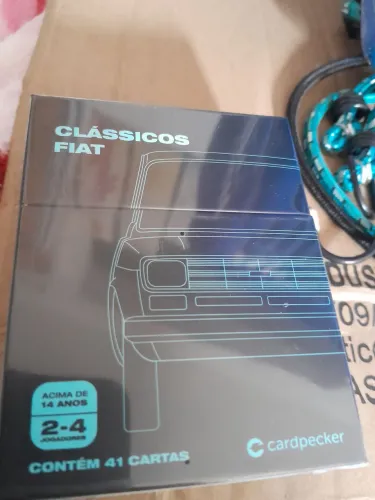 Jogo de cartas card picker Fiat.