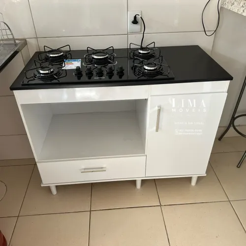 Cooktop 5 Bocas Itatiaia com Armário