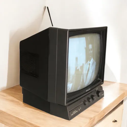 Tv Philco antiga funcionando Soft Selector De Luxe 12 Preto/ Branco  (Usado)